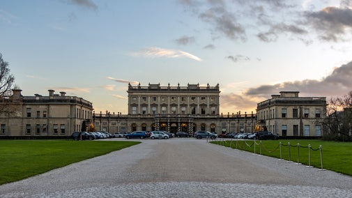 Cliveden House in the winter
